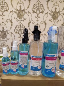 خرید انواع محلول ضدعفونی کننده الکلی