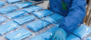 تولید ماسک سه لایه پزشکی