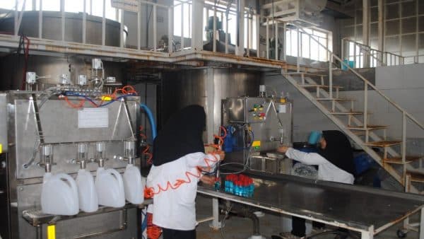 کارخانه تولید مواد شوینده