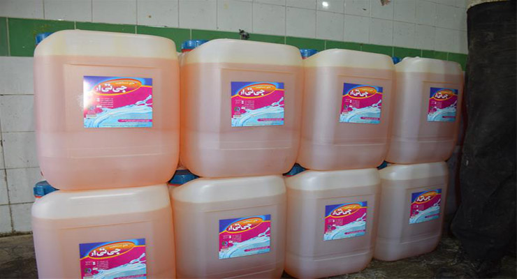 کارخانه تولید مایع دستشویی