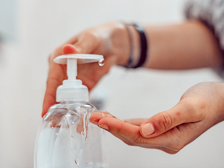 محلول ضدعفونی کننده دست